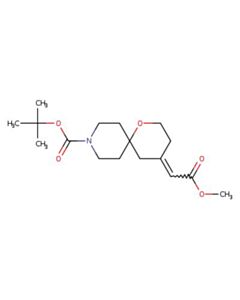 Astatech TERT-BUTYL (E)-4-(2-METHOXY-2-OXOETHYLIDENE)-1-OXA-9-AZASPIRO[5.5]UNDECANE-9-CARBOXYLATE; 1G; Purity 95%; MDL-MFCD32184650